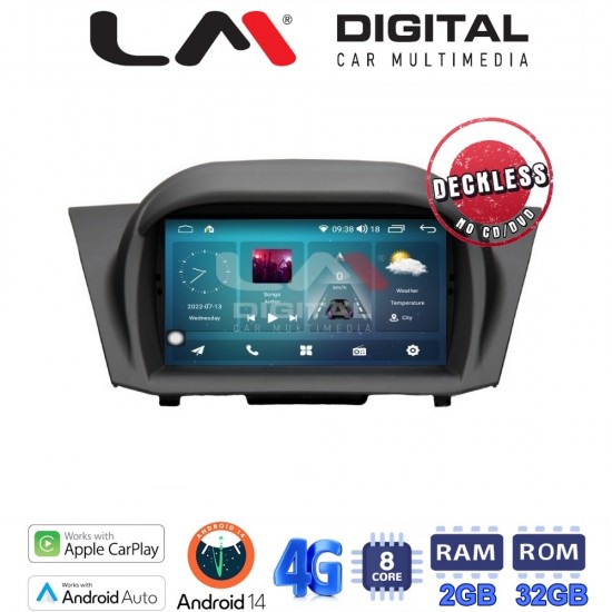 LM Digital - LM R8152 GPS Οθόνη OEM Multimedia Αυτοκινήτου για FORD FIESTA 2008>2017 (CarPlay/AndroidAuto/BT/GPS/WIFI/GPRS)