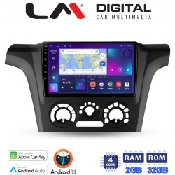 LM Digital - LM ZN4302 GPS Οθόνη OEM Multimedia Αυτοκινήτου για MITSUBISHI OUTLANDER 2001 > 2006 (CarPlay/AndroidAuto/BT/GPS/WIFI/GPRS)