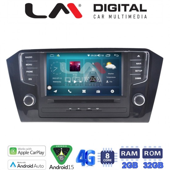 LM Digital - LM R8518 GPS Οθόνη OEM Multimedia Αυτοκινήτου για VW PASSAT 2016 > (CarPlay/AndroidAuto/BT/GPS/WIFI/GPRS)