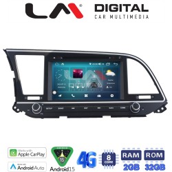 LM Digital - LM R8581 GPS Οθόνη OEM Multimedia Αυτοκινήτου για HYUNDAI ELANTRA 2016 (CarPlay/AndroidAuto/BT/GPS/WIFI/GPRS)