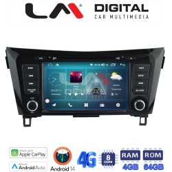 LM Digital - LM C8353 GPS Οθόνη OEM Multimedia Αυτοκινήτου για NISSAN Qashqai - XTRAIL 2014> (CarPlay/AndroidAuto/BT/GPS/WIFI/GPRS)