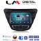 LM Digital - LM C8359 GPS Οθόνη OEM Multimedia Αυτοκινήτου για Hyundai elantra 2014-2015 (CarPlay/AndroidAuto/BT/GPS/WIFI/GPRS)