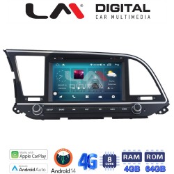 LM Digital - LM C8581 GPS Οθόνη OEM Multimedia Αυτοκινήτου για HYUNDAI ELANTRA 2016 (CarPlay/AndroidAuto/BT/GPS/WIFI/GPRS)