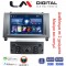 LM Digital - LM N4407 GPS Οθόνη OEM Multimedia Αυτοκινήτου για PEUGEOT 407 2004 > 2010 (CarPlay/AndroidAuto/BT/GPS/WIFI)