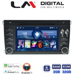LM Digital - LM N4443 GPS Οθόνη OEM Multimedia Αυτοκινήτου για PORSCHE CAYENNE (CarPlay/AndroidAuto/BT/GPS/WIFI)