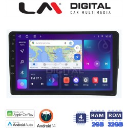 LM Digital - LM ZN4198 GPS Οθόνη OEM Multimedia Αυτοκινήτου για Fiat 500 2017 > (CarPlay/AndroidAuto/BT/GPS/WIFI/GPRS)