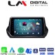 LM Digital - LM ZR8375 GPS Οθόνη OEM Multimedia Αυτοκινήτου για PEUGEOT 208-2008 2012> (CarPlay/AndroidAuto/BT/GPS/WIFI/GPRS)