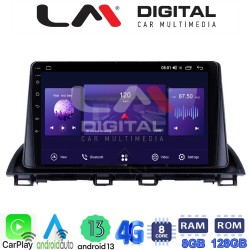 LM Digital - LM ZT8461 GPS Οθόνη OEM Multimedia Αυτοκινήτου για Mazda 3 2014 > (CarPlay/AndroidAuto/BT/GPS/WIFI/GPRS)