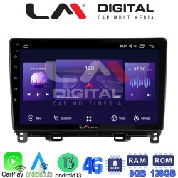 LM Digital - LM ZT8761 GPS Οθόνη OEM Multimedia Αυτοκινήτου για Honda Jazz 2019 (CarPlay/AndroidAuto/BT/GPS/WIFI/GPRS)