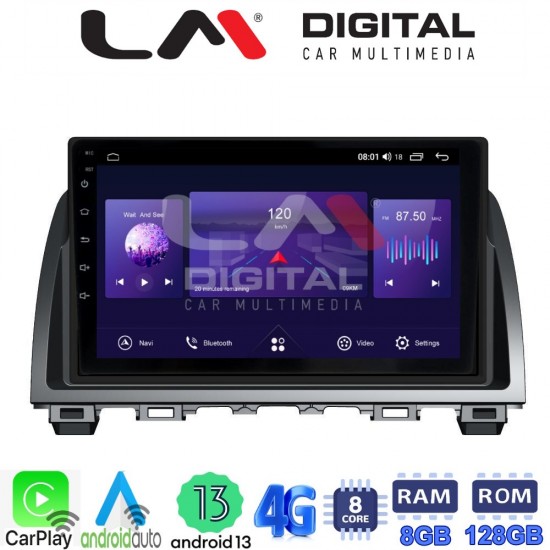 LM Digital - LM ZT8212 GPS Οθόνη OEM Multimedia Αυτοκινήτου για Mazda 6 2013 > 2017 (CarPlay/AndroidAuto/BT/GPS/WIFI/GPRS)