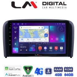 LM Digital - LM ZC8393 GPS Οθόνη OEM Multimedia Αυτοκινήτου για Volvo S80 2004 > 2006 (CarPlay/AndroidAuto/BT/GPS/WIFI/GPRS)