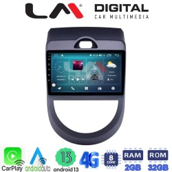 LM Digital - LM ZR8693 GPS Οθόνη OEM Multimedia Αυτοκινήτου για Kia Soul 2009 > 2013 (CarPlay/AndroidAuto/BT/GPS/WIFI/GPRS)