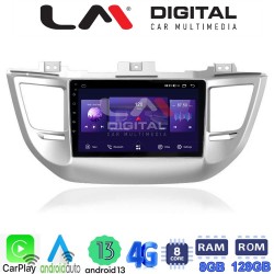 LM Digital - LM ZT8361 GPS Οθόνη OEM Multimedia Αυτοκινήτου για Hyundai Tucson 2015 < 2019 (CarPlay/AndroidAuto/BT/GPS/WIFI/GPRS)