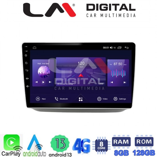 LM Digital - LM ZT8542 GPS Οθόνη OEM Multimedia Αυτοκινήτου για Skoda Fabia 2007 > 2014 (CarPlay/AndroidAuto/BT/GPS/WIFI/GPRS)