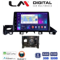 LM Digital - LM ZN4214 GPS Οθόνη OEM Multimedia Αυτοκινήτου για Mazda 6 2017 > 2020 (CarPlay/AndroidAuto/BT/GPS/WIFI/GPRS)