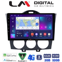 LM Digital - LM ZR8304 GPS Οθόνη OEM Multimedia Αυτοκινήτου για ΠΡΟΣΟΧΗ!!! ΜΕΤΑ ΤΗΝ ΤΟΠΟΘΕΤΗΣΗ Η ΟΘΟΝΗ ΘΑ ΕΞΕΧΕΙ ΑΠO ΤΟ ΤΑΜΠΛΟ 2cmMazda RX8 2001 > 2008 (CarPlay/AndroidAuto/BT/GPS/WIFI/GPRS)