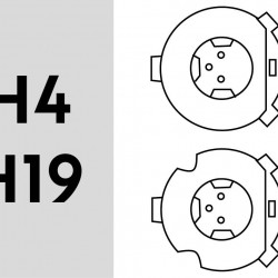 LED N H4 7C