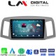 LM Digital - LM ZR8307 GPS Οθόνη OEM Multimedia Αυτοκινήτου για Jeep Grand Cherokee 2004 > 2011 (CarPlay/AndroidAuto/BT/GPS/WIFI/GPRS)