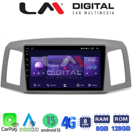 LM Digital - LM ZT8307 GPS Οθόνη OEM Multimedia Αυτοκινήτου για Jeep Grand Cherokee 2004 > 2011 (CarPlay/AndroidAuto/BT/GPS/WIFI/GPRS)