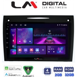 LM Digital - LM ZA4096 GPS Οθόνη OEM Multimedia Αυτοκινήτου για Mercedes SLK (W171) (CarPlay/AndroidAuto/BT/GPS/WIFI/GPRS)