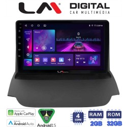 LM Digital - LM ZA4039 GPS Οθόνη OEM Multimedia Αυτοκινήτου για FORD ECOSPORT 2012>2017 (CarPlay/AndroidAuto/BT/GPS/WIFI/GPRS)