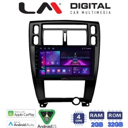LM Digital - LM ZA4006B GPS Οθόνη OEM Multimedia Αυτοκινήτου για TUCSON 2004 > 2010 (CarPlay/AndroidAuto/BT/GPS/WIFI/GPRS)