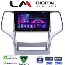 LM Digital - LM ZA4234 GPS Οθόνη OEM Multimedia Αυτοκινήτου για Jeep Gran Cherokee 2011 > 2013 (CarPlay/AndroidAuto/BT/GPS/WIFI/GPRS)