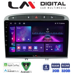 LM Digital - LM ZA4083S GPS Οθόνη OEM Multimedia Αυτοκινήτου για 0 (CarPlay/AndroidAuto/BT/GPS/WIFI/GPRS)