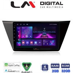 LM Digital - LM ZA4522 GPS Οθόνη OEM Multimedia Αυτοκινήτου για VW TOURAN 2016> (CarPlay/AndroidAuto/BT/GPS/WIFI/GPRS)