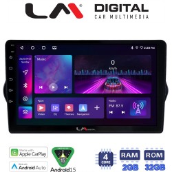 LM Digital - LM ZA4747 GPS Οθόνη OEM Multimedia Αυτοκινήτου για FIAT TIPO 2015> (CarPlay/AndroidAuto/BT/GPS/WIFI/GPRS)