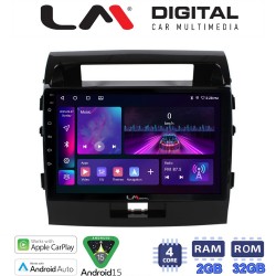 LM Digital - LM ZA4383 GPS Οθόνη OEM Multimedia Αυτοκινήτου για TOYOTA LANDCRUISER 2008>2015 (CarPlay/AndroidAuto/BT/GPS/WIFI/GPRS)