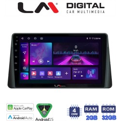 LM Digital - LM ZA4357 GPS Οθόνη OEM Multimedia Αυτοκινήτου για FORD FOCUS 2019> (CarPlay/AndroidAuto/BT/GPS/WIFI/GPRS)