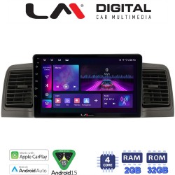 LM Digital - LM ZA4010 GPS Οθόνη OEM Multimedia Αυτοκινήτου για Toyota Corolla 2000-2007 (CarPlay/AndroidAuto/BT/GPS/WIFI/GPRS)