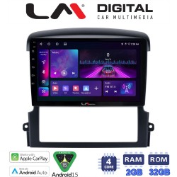 LM Digital - LM ZA4303 GPS Οθόνη OEM Multimedia Αυτοκινήτου για Kia Sorento 2006 > 2009 (CarPlay/AndroidAuto/BT/GPS/WIFI/GPRS)
