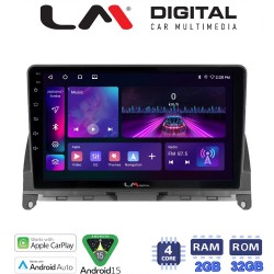 LM Digital - LM ZA4265 GPS Οθόνη OEM Multimedia Αυτοκινήτου για MERCEDES C CLASS (W204) 2007>2011 (CarPlay/AndroidAuto/BT/GPS/WIFI/GPRS)