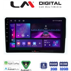 LM Digital - LM ZA4198 GPS Οθόνη OEM Multimedia Αυτοκινήτου για Fiat 500 2017 > (CarPlay/AndroidAuto/BT/GPS/WIFI/GPRS)