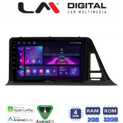 LM Digital - LM ZA4445 GPS Οθόνη OEM Multimedia Αυτοκινήτου για Toyota CH-R 2017 > (CarPlay/AndroidAuto/BT/GPS/WIFI/GPRS)