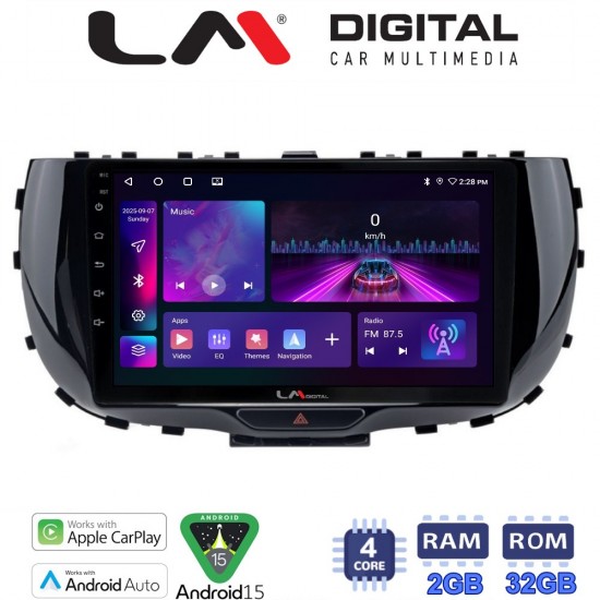 LM Digital - LM ZA4322 GPS Οθόνη OEM Multimedia Αυτοκινήτου για Kia Soul 2019 > (CarPlay/AndroidAuto/BT/GPS/WIFI/GPRS)