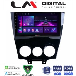 LM Digital - LM ZA4301 GPS Οθόνη OEM Multimedia Αυτοκινήτου για Mazda RX8 2001>2008 (CarPlay/AndroidAuto/BT/GPS/WIFI/GPRS)