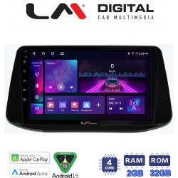 LM Digital - LM ZA4960 GPS Οθόνη OEM Multimedia Αυτοκινήτου για Hyundai i30 2018> (CarPlay/AndroidAuto/BT/GPS/WIFI/GPRS)