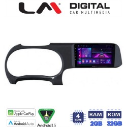 LM Digital - LM ZA4388 GPS Οθόνη OEM Multimedia Αυτοκινήτου για HYUNDAI i10 2020> (CarPlay/AndroidAuto/BT/GPS/WIFI/GPRS)