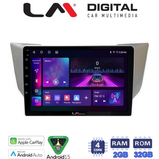 LM Digital - LM ZA4620 GPS Οθόνη OEM Multimedia Αυτοκινήτου για LEXUS RS 2003>2009 (CarPlay/AndroidAuto/BT/GPS/WIFI/GPRS)