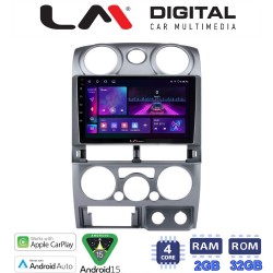LM Digital - LM ZA4425 GPS Οθόνη OEM Multimedia Αυτοκινήτου για Isuzu D-Max 2008 > 2012 (CarPlay/AndroidAuto/BT/GPS/WIFI/GPRS)