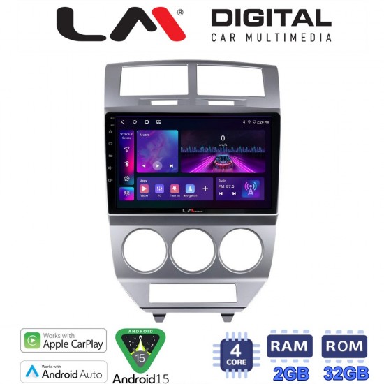 LM Digital - LM ZA4203 GPS Οθόνη OEM Multimedia Αυτοκινήτου για Dodge Caliber (CarPlay/AndroidAuto/BT/GPS/WIFI/GPRS)