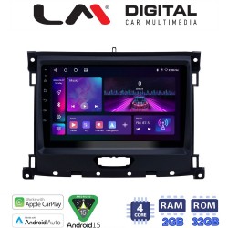 LM Digital - LM ZA4575 GPS Οθόνη OEM Multimedia Αυτοκινήτου για Ford Ranger 2019 > (CarPlay/AndroidAuto/BT/GPS/WIFI/GPRS)