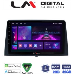 LM Digital - LM ZA4330 GPS Οθόνη OEM Multimedia Αυτοκινήτου για CITROEN BERLINGO - PEUGEOT PARTNER 2019> (CarPlay/AndroidAuto/BT/GPS/WIFI/GPRS)
