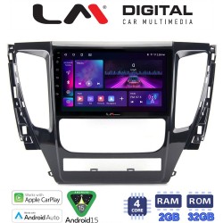 LM Digital - LM ZA4992 GPS Οθόνη OEM Multimedia Αυτοκινήτου για Mitsubishi Pajero 2014> (CarPlay/AndroidAuto/BT/GPS/WIFI/GPRS)