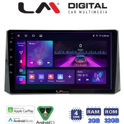 LM Digital - LM ZA4204 GPS Οθόνη OEM Multimedia Αυτοκινήτου για Toyota Corolla 2019> (CarPlay/AndroidAuto/BT/GPS/WIFI/GPRS)
