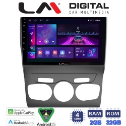 LM Digital - LM ZA4241 GPS Οθόνη OEM Multimedia Αυτοκινήτου για Citroen C4 2011 > 2019 (CarPlay/AndroidAuto/BT/GPS/WIFI/GPRS)