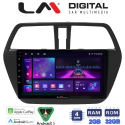 LM Digital - LM ZA4337 GPS Οθόνη OEM Multimedia Αυτοκινήτου για SUZUKI SX4 SCROSS 2014> (CarPlay/AndroidAuto/BT/GPS/WIFI/GPRS)